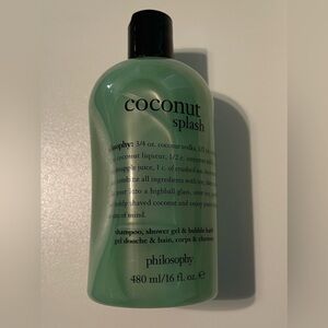 New, Sealed Philosophy Coconut Splash Shower Gel